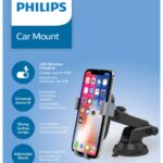 PHILIPS CAR MOUNT WITH QI W/C