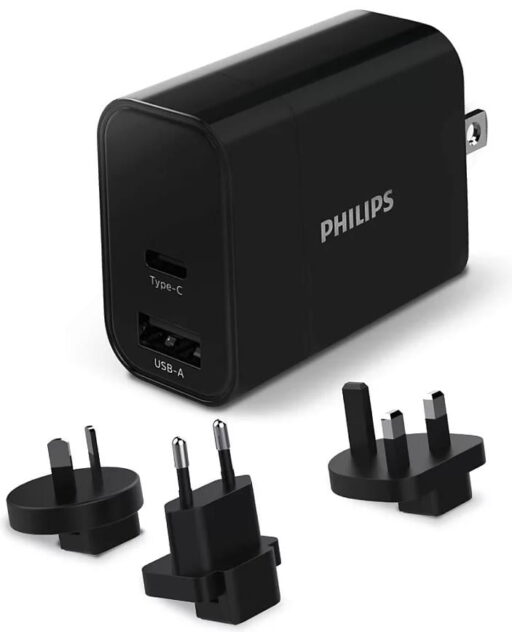 PHILIPS DUAL USB WALL CHARGER