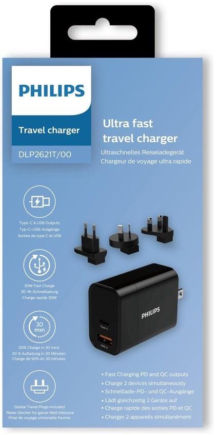 PHILIPS DUAL USB WALL CHARGER