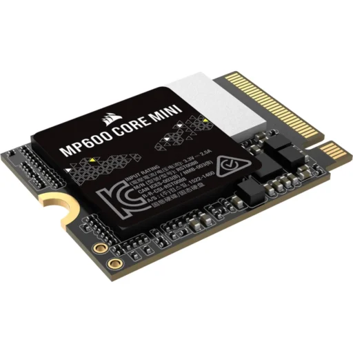 Corsair MP600 MINI (2230) 2TB M.2 NVMe PCIe Gen. 4 x4 SSD; Read Up To 5000MB/s; Write up to 3800MB/s
