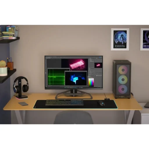 5000D RGB Airflow White Tempered Glass Mid Tower;