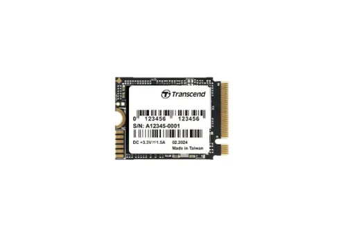 Transcend 512GB MTE310S PCI-E GEN 4x4 M.2 2230 SSD 3D NAND - 3300 MB/s Read 1700 MB/s Write - 300 TBW