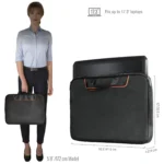 EVERKI EKF808S17B 808-17 17? LAPTOP SLEEVE WITH MEMORY FOAM