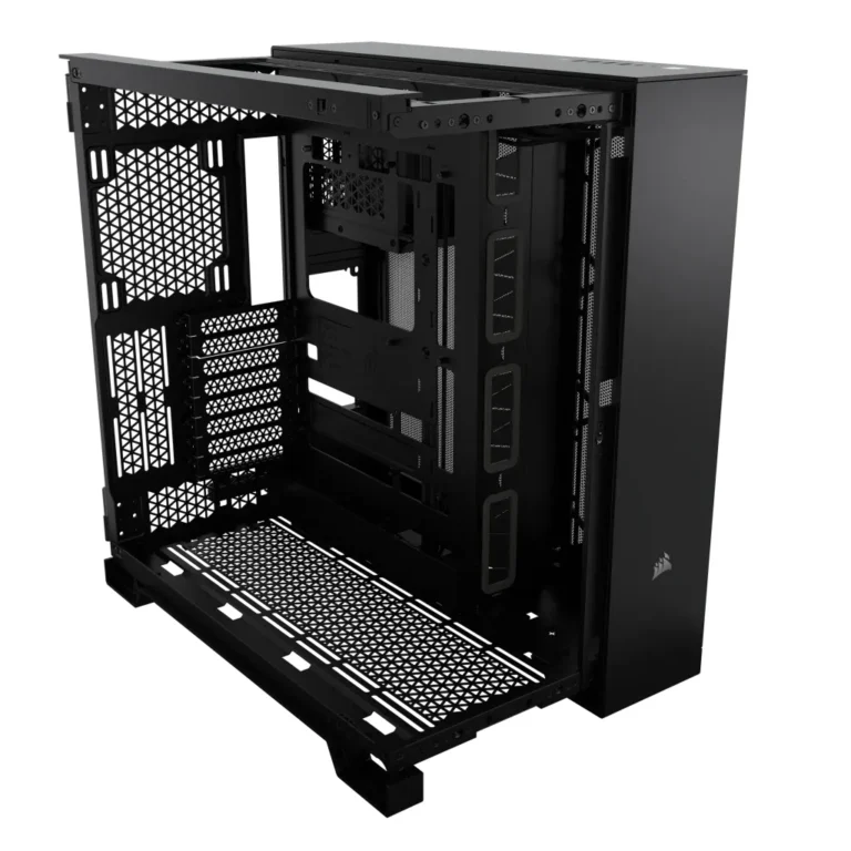 6500X Mid-Tower Black Dual Chamber PC Case