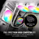 CORSAIR iCUE AR120 Digital RGB 120mm PWM Fan Triple Pack