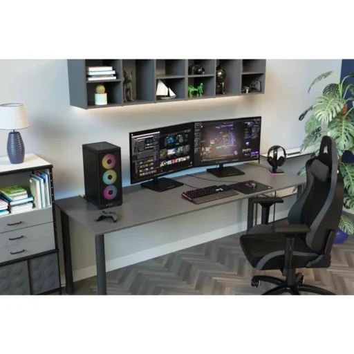 5000D RGB Airflow White Tempered Glass Mid Tower;