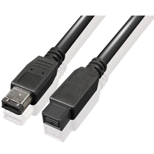 fwr002.jpg FIREWIRE 9 PIN TO 6 PIN CABLE 1.8M