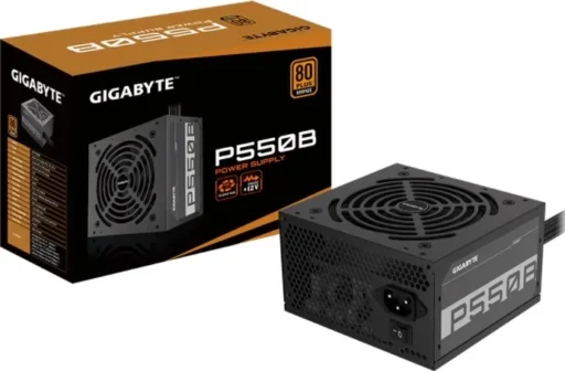 Gigabyte PSU P550B Bronze Certified 550W - 3 Year Warranty