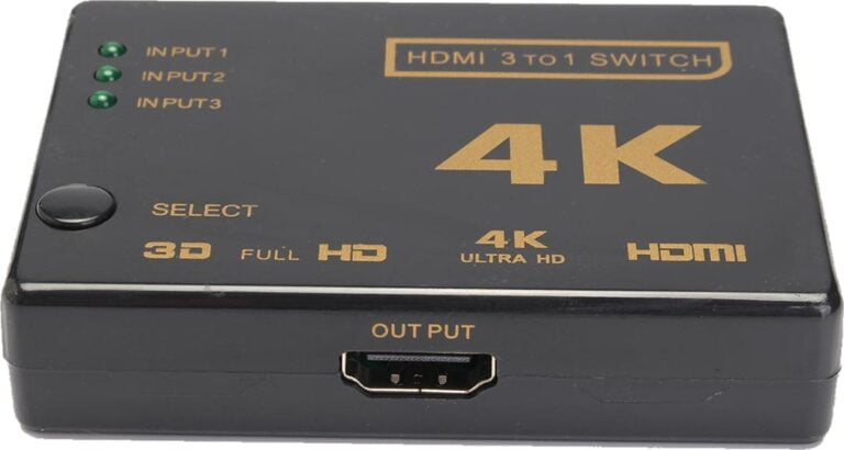 3PORT HDMI SWITCH 4K