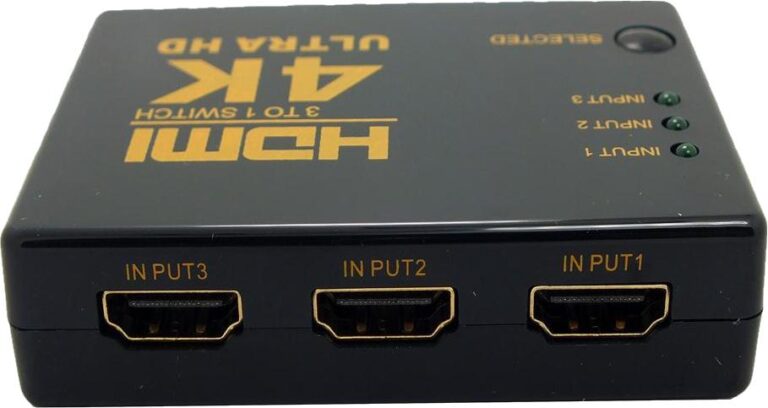 3PORT HDMI SWITCH 4K