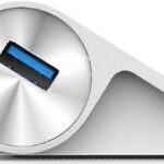 4 PORT USB 3.0 HUB SILVER