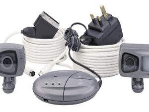 MICROMARK TWIN CAM,BLACK & WHITE CCTV