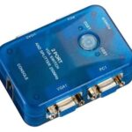 2 IN 2 OUT VGA SWITCH AND SPLITTER