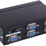 4 WAY VGA SPLTTER 350MHZ