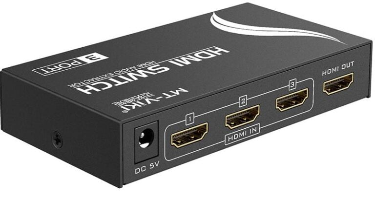 3 PORT HDMI SWITCH WITH AUDIO