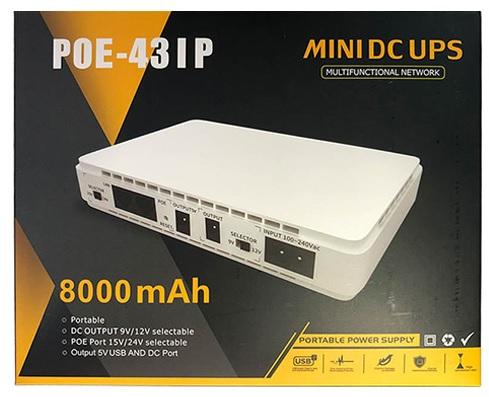 POE 17W MINI UPS 8800MAH