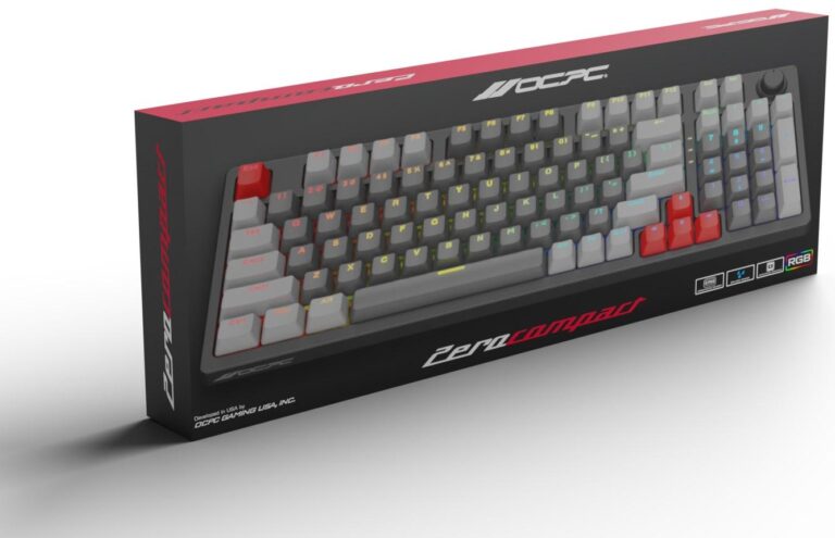 OCPC ZERO COMPACT GAMING KEYBOARD 87K