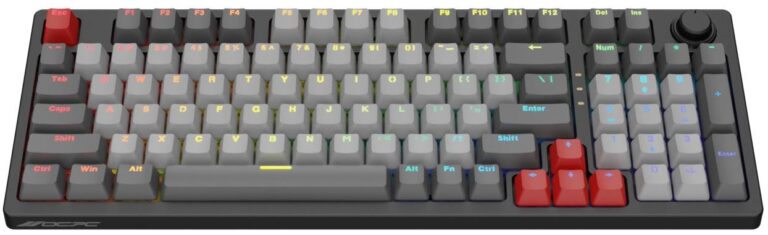 OCPC ZERO COMPACT GAMING KEYBOARD BK/LGY