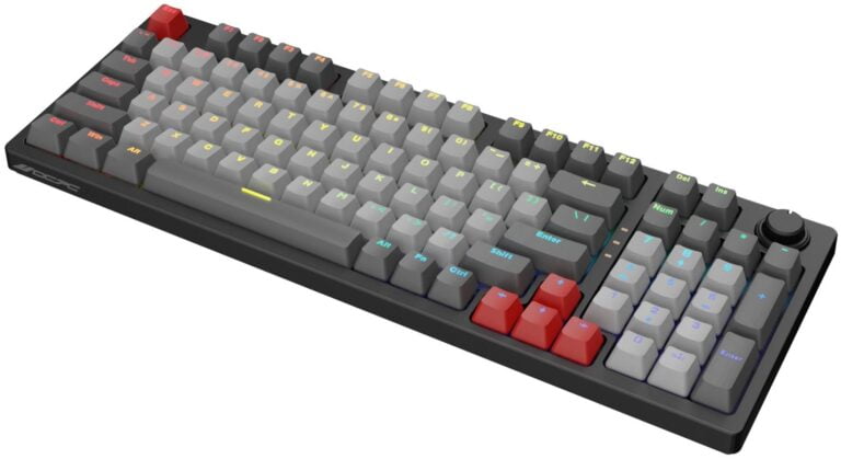 OCPC ZERO COMPACT GAMING KEYBOARD BK/LGY