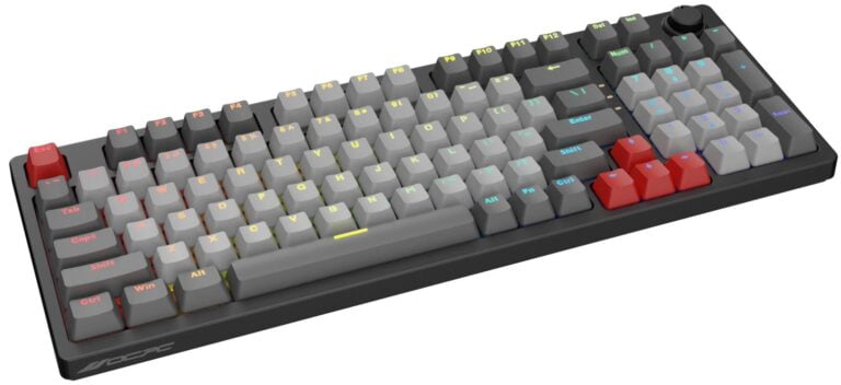 OCPC ZERO COMPACT GAMING KEYBOARD BK/LGY