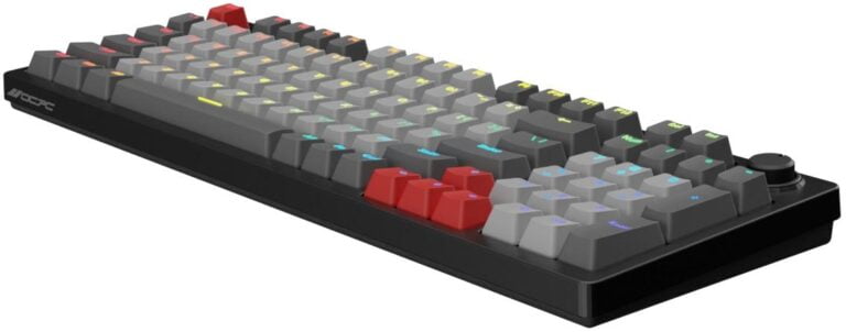 OCPC ZERO COMPACT GAMING KEYBOARD BK/LGY