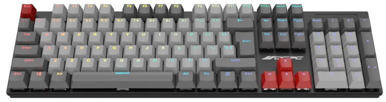 OCPC ZERO PRO GAMING KEYBOARD 104K