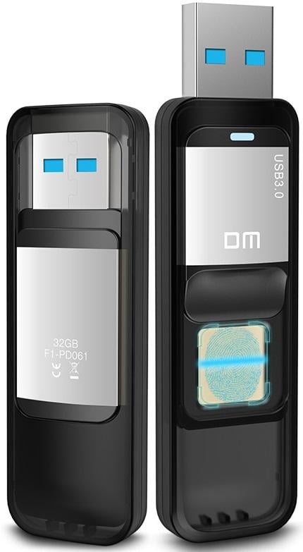 32GB USB3.0 FINGERPRINT ENCRYPTION FLA