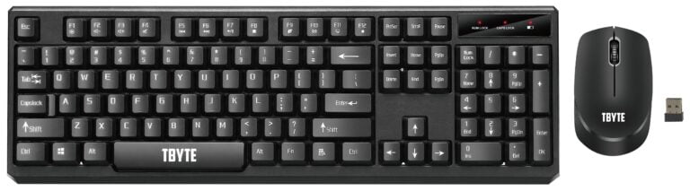 WIRELESS KEYBOARD & MOUSE COMBO