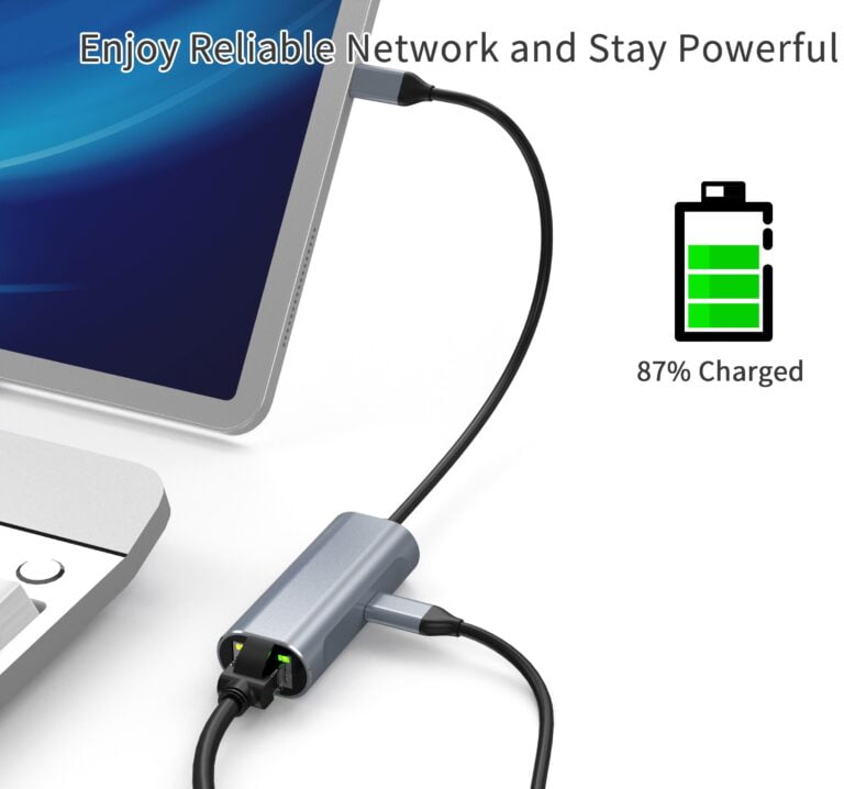 USB-C HUB 1000M LAN+PD