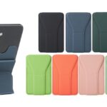PU LEATHER CREDIT CARD PHONE HOLDER