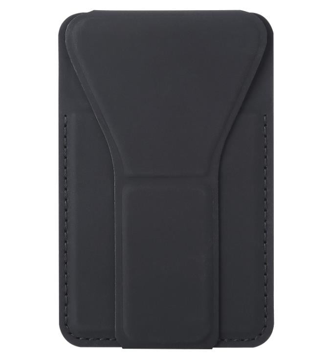 PU LEATHER CREDIT CARD PHONE HOLDER