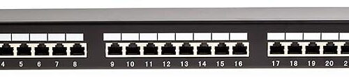 PATCH:CAT6 24 PORT POPULATED FTP