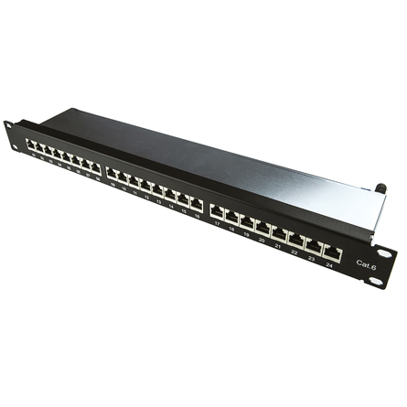 PATCH:CAT6 24 PORT POPULATED