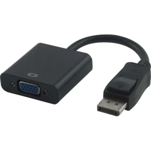 rct-adp-dpvga.webp RCT DISPLAY PORT TO VGA ADAPTOR - BLACK