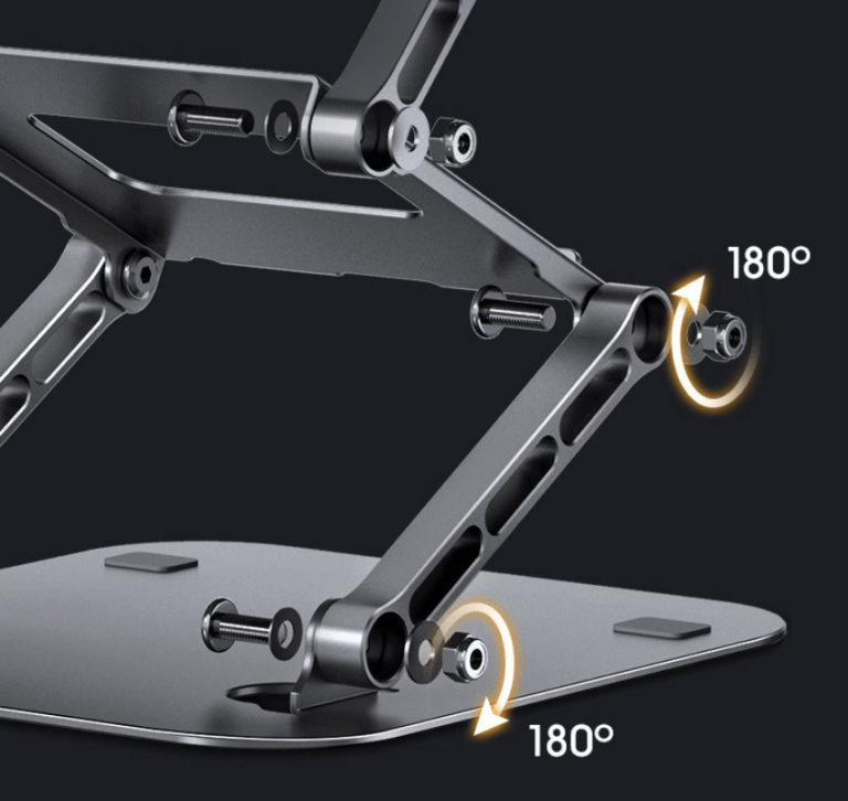 TRIPLE LIFT ADJUSTABLE ALU LAPTOP STAND