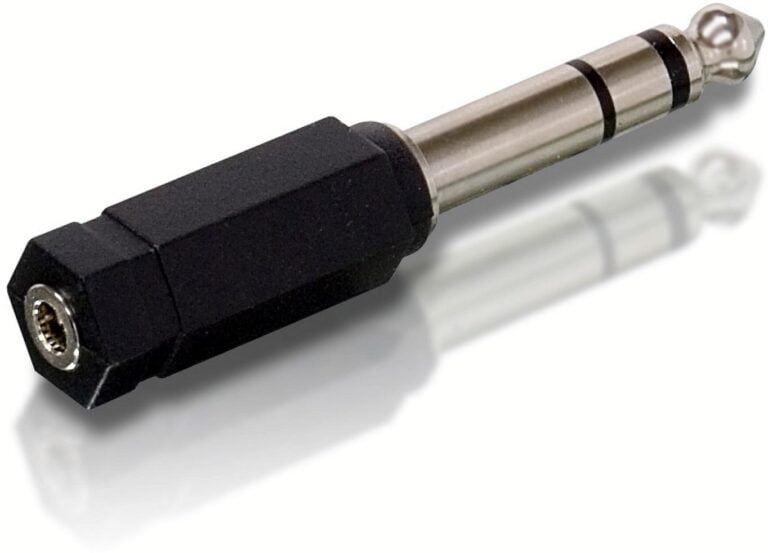 HEADPHONE 3.5MM TO 6.35MM NICKEL PLATED