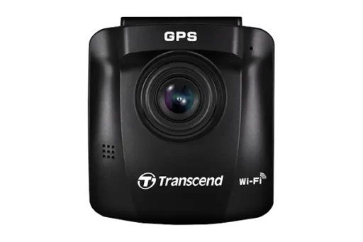 Transcend DP620 Front & Rear dual Dashcam with 2 x 64GB high endurance MicroSD Cards