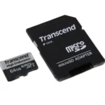 TRANSCEND 350V 64GB HIGH ENDURANCE MICRO SD UHS-I U1 CLASS10