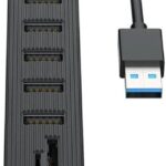 ORICO HUB USB3.0 1XUSB3.0 5XUSB SDTF BK