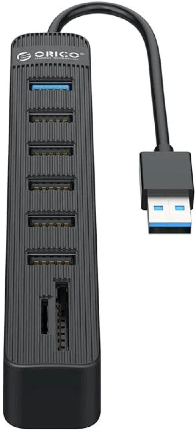 ORICO HUB USB3.0 1XUSB3.0 5XUSB SDTF BK