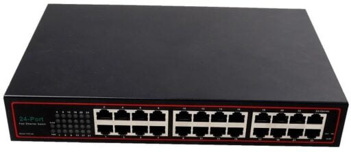 24-PORT 10/100 IRON ETHERNET