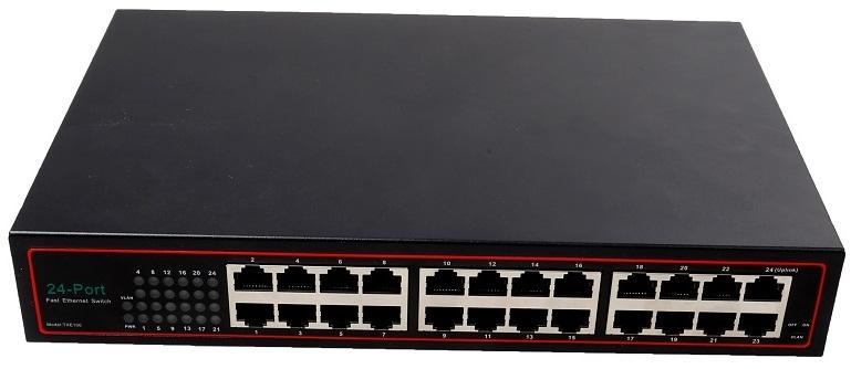 24-PORT 10/100 IRON ETHERNET