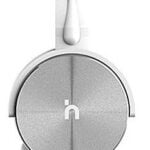 HEADPHONE WITH MIC WHITE AND SILVER
