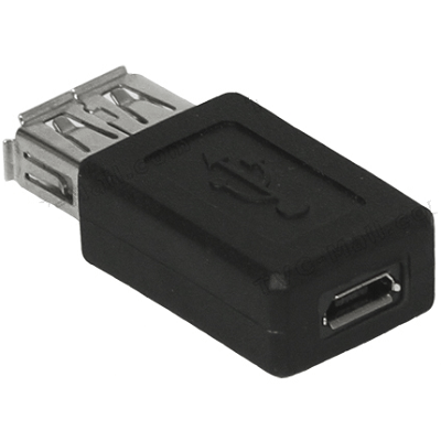 USB FEMALE TO MICRO USB FEMALE ADAPTER