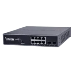 VIVOTEK Managed Websmart 8x Gigabit PoE 2x SFP; 130W