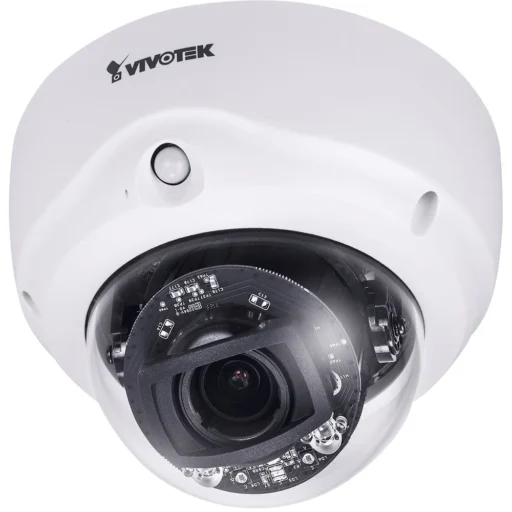 VIVOTEK Indoor Dome; 2MP; 2.8-12mm Remote Focus; 50M IR; WDR PRO; IO.