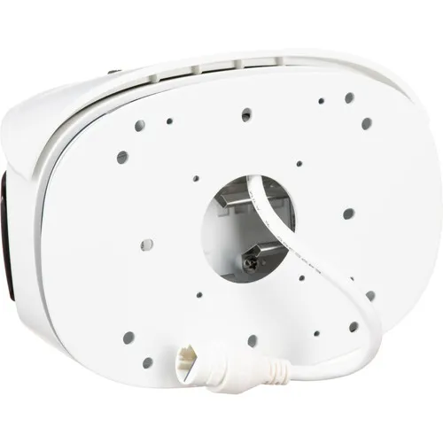Outdoor Vandal Dome; 8MP 180ø (4736x 1648); (2x4M sensors);30fps; H.265; 2.8mm each lens; D/N; IR 20m; Deep Search