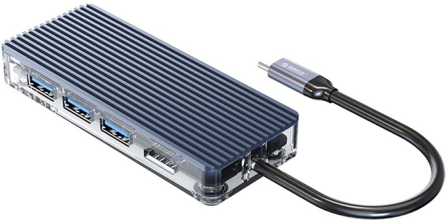ORICO 4 PORT USB3.0 HUB BLK