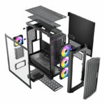 Antec Performance FT1 E-ATX |ATX |M-ATX | ITX ARGB Full-Tower Gaming Chassis - Black