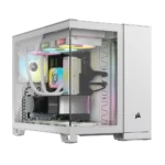 2500X RGB Micro ATX White Dual Chamber PC Case